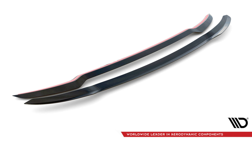 Maxton Design Spoiler CAP passend für Dodge Charger SRT Mk7 Facelift schwarz Hochglanz