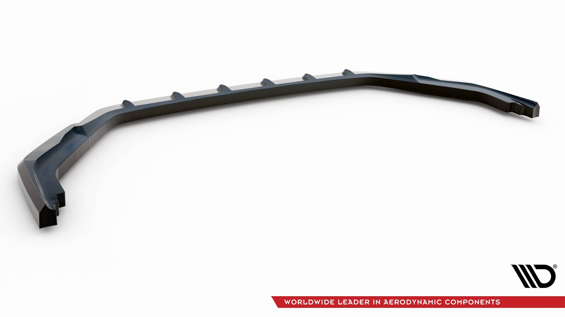 Maxton Design Street+ Spoilerlippe Front Ansatz V.3 passend für Honda Civic Type-R Mk 11 schwarz Hochglanz