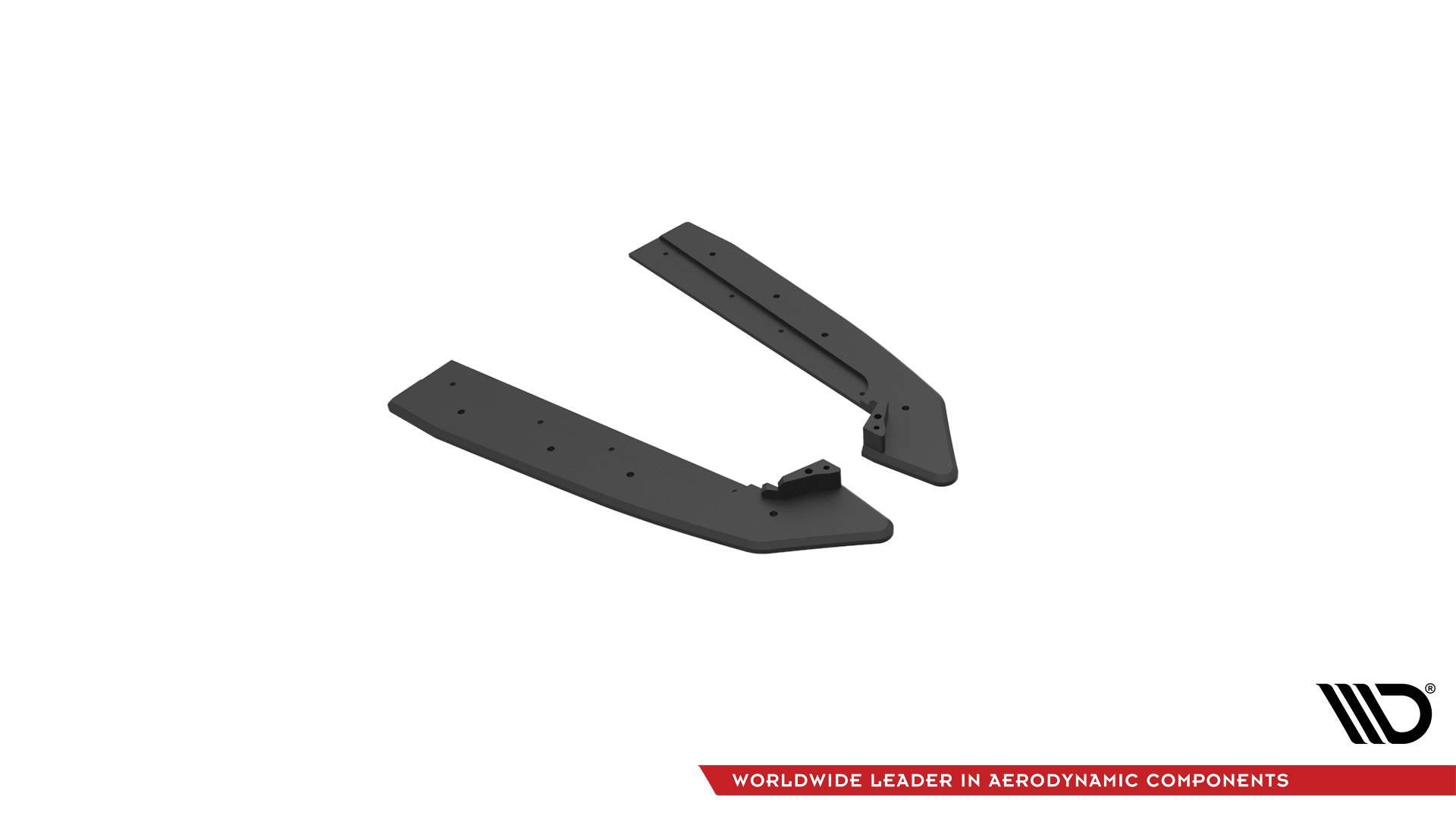 Maxton Design Street Pro Heck Ansatz Flaps Diffusor V.1 passend für Ford Mustang GT Mk6 Facelift