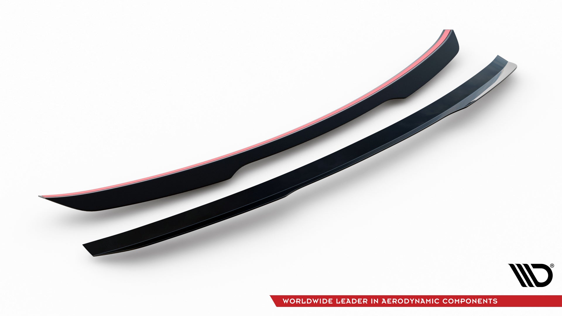 Maxton Design Niedriger Spoiler CAP V.1 passend für Audi RSQ8 Mk1 Facelift schwarz Hochglanz