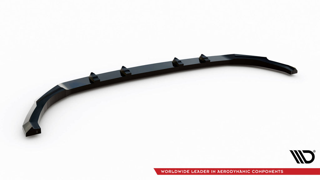 Maxton Design Street+ Spoilerlippe Front Ansatz passend für Kia EV9 GT-Line Mk1 schwarz Hochglanz