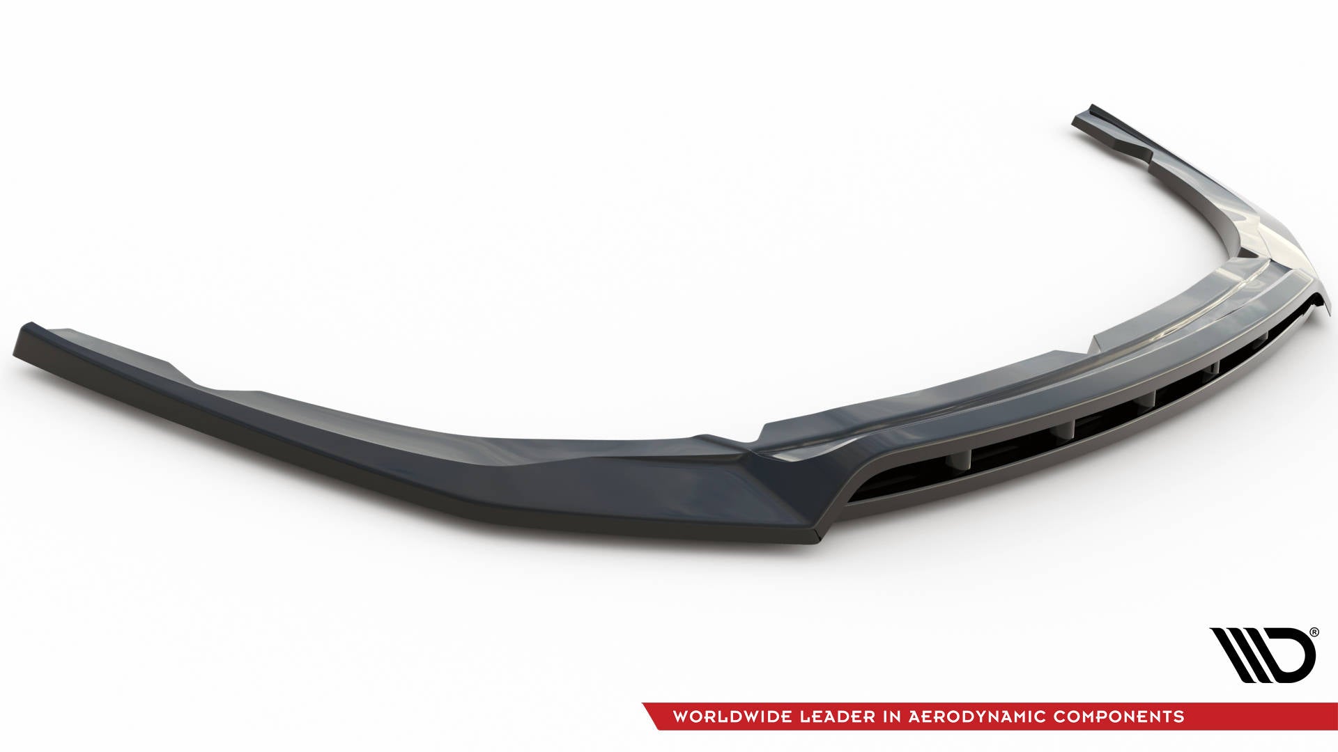 Maxton Design Street+ Spoilerlippe Front Ansatz V.1 passend für Kia Optima Mk4 Facelift schwarz Hochglanz