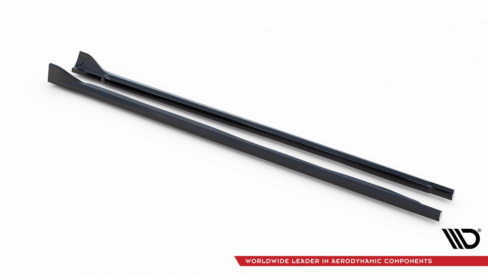 Maxton Design Street+ Seitenschweller Leisten passend für Seat Arona FR Mk1 schwarz Hochglanz