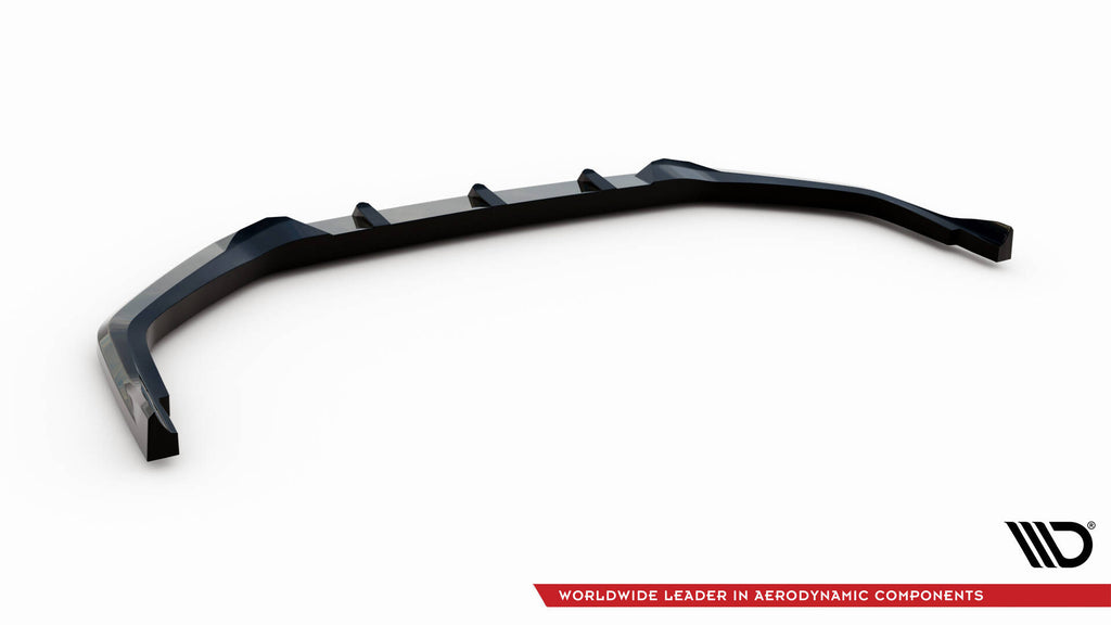 Maxton Design Street+ Spoilerlippe Front Ansatz V.2 passend für Lexus NX F-Sport Mk2 schwarz Hochglanz