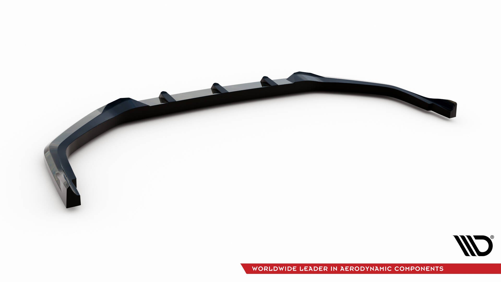 Maxton Design Street+ Spoilerlippe Front Ansatz V.2 passend für Lexus NX F-Sport Mk2 schwarz Hochglanz