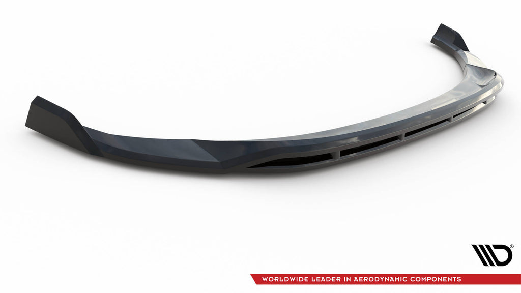 Maxton Design Street+ Spoilerlippe Front Ansatz V.2 passend für Hyundai Tucson Mk4 schwarz Hochglanz
