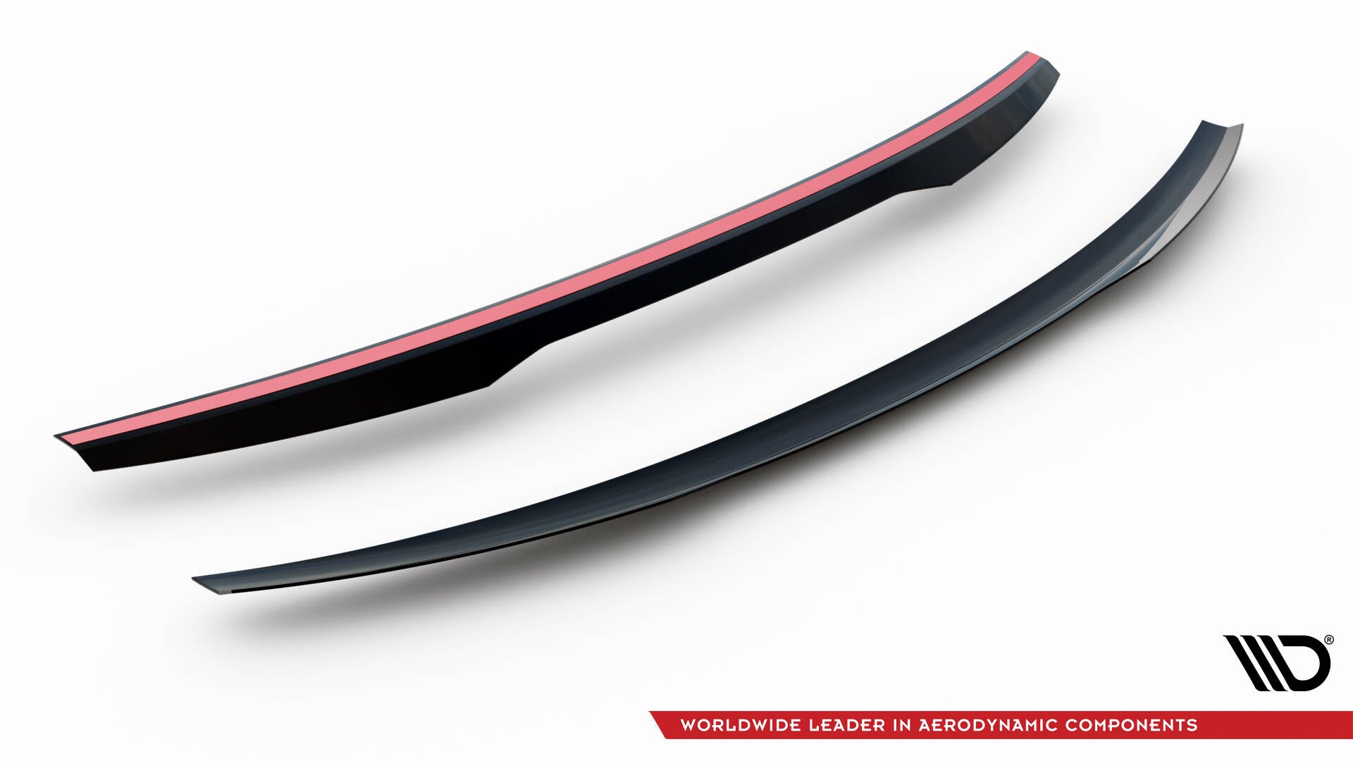 Maxton Design Höher Spoiler CAP passend für Porsche 911 992 GT3 schwarz Hochglanz