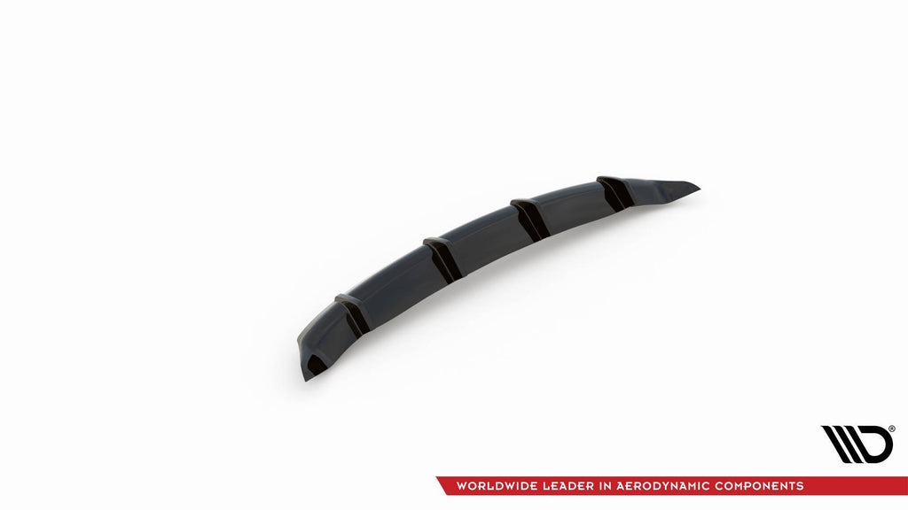 Maxton Design Diffusor Heck Ansatz passend für Lexus IS F Mk2 schwarz Hochglanz