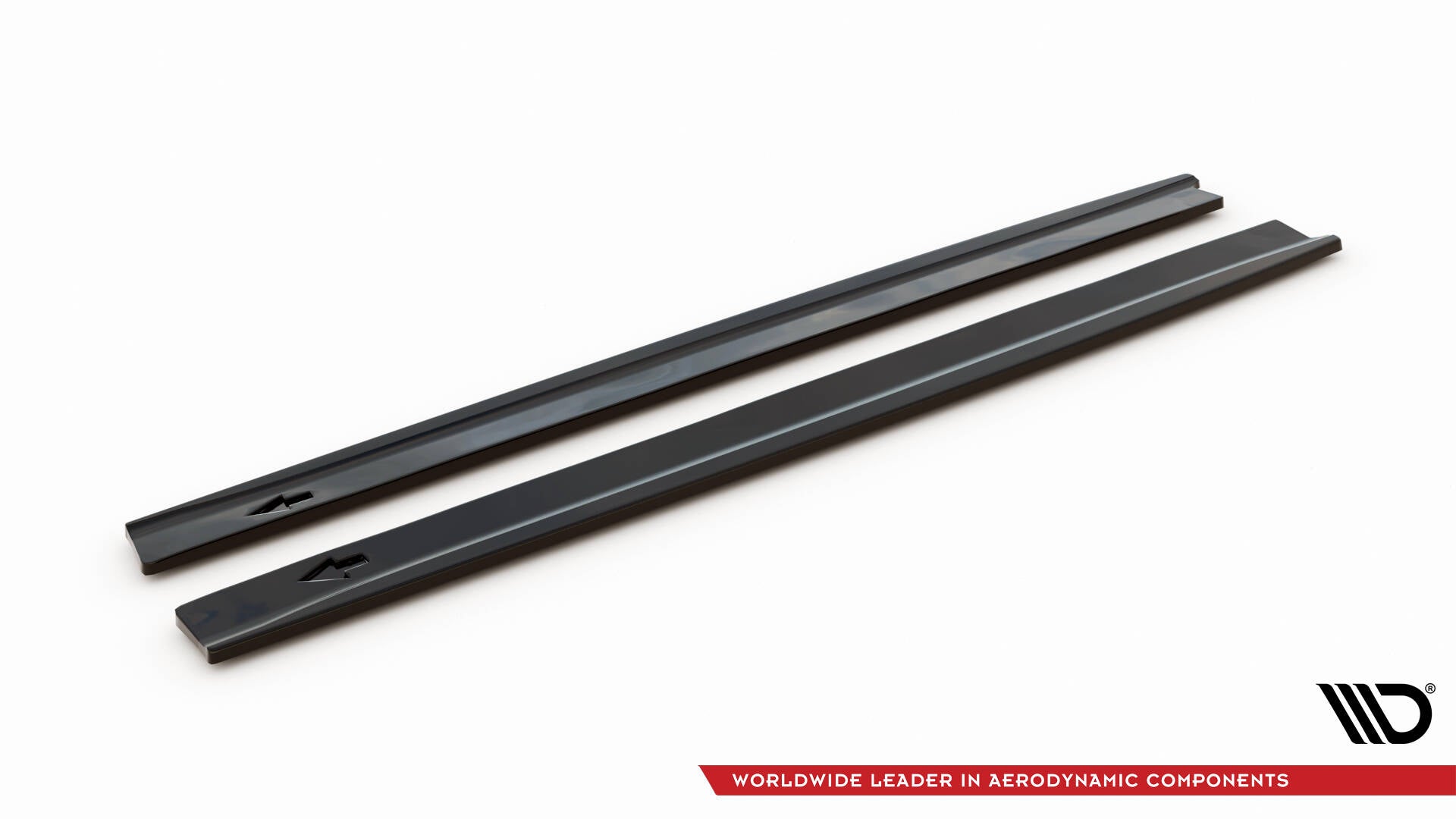 Maxton Design Street+ Seitenschweller Leisten passend für Suzuki Vitara S Mk2 schwarz Hochglanz