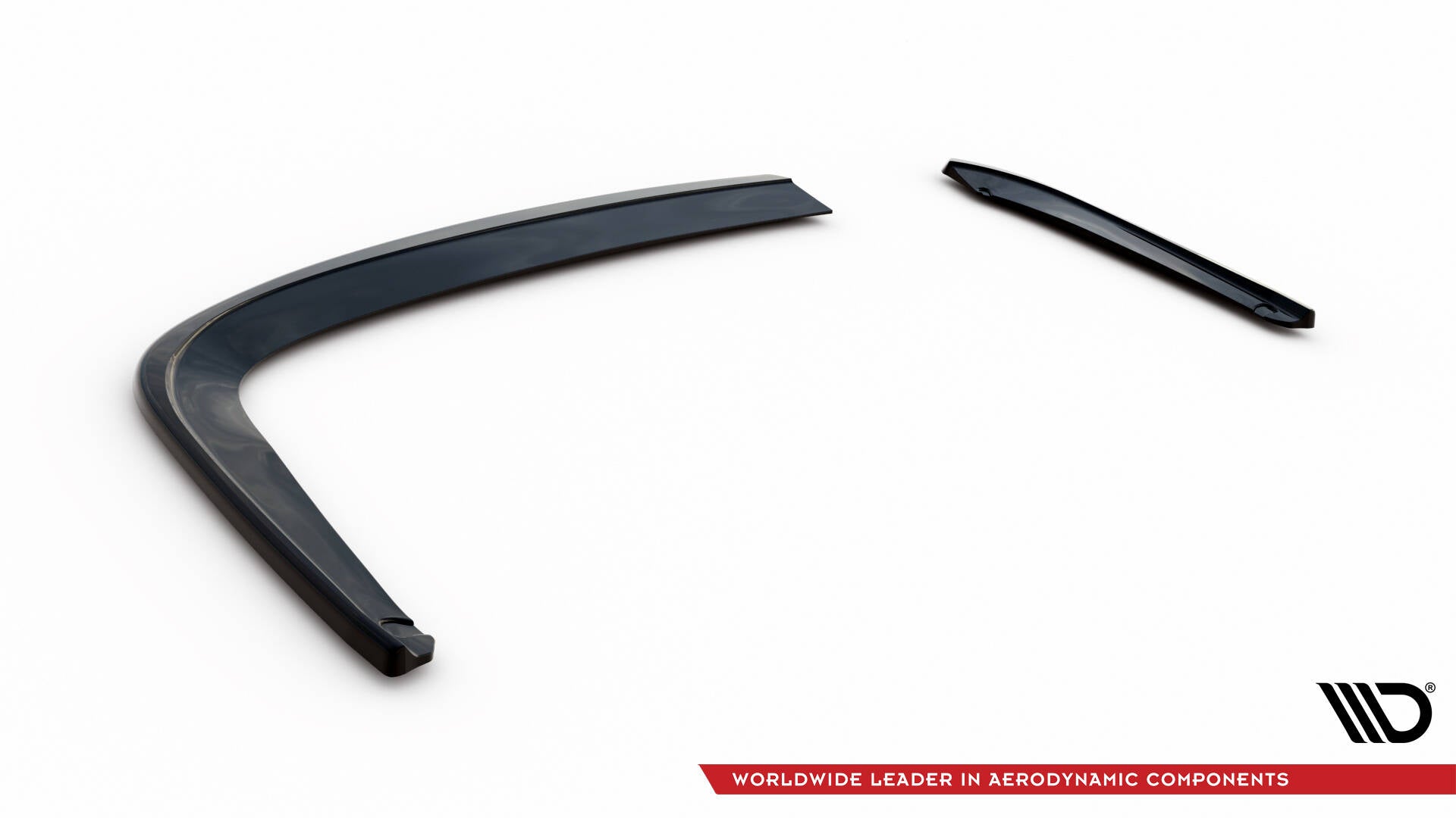Maxton Design Heck Ansatz Flaps Diffusor V.3 passend für Seat Leon FR Sportstourer Mk3 schwarz Hochglanz