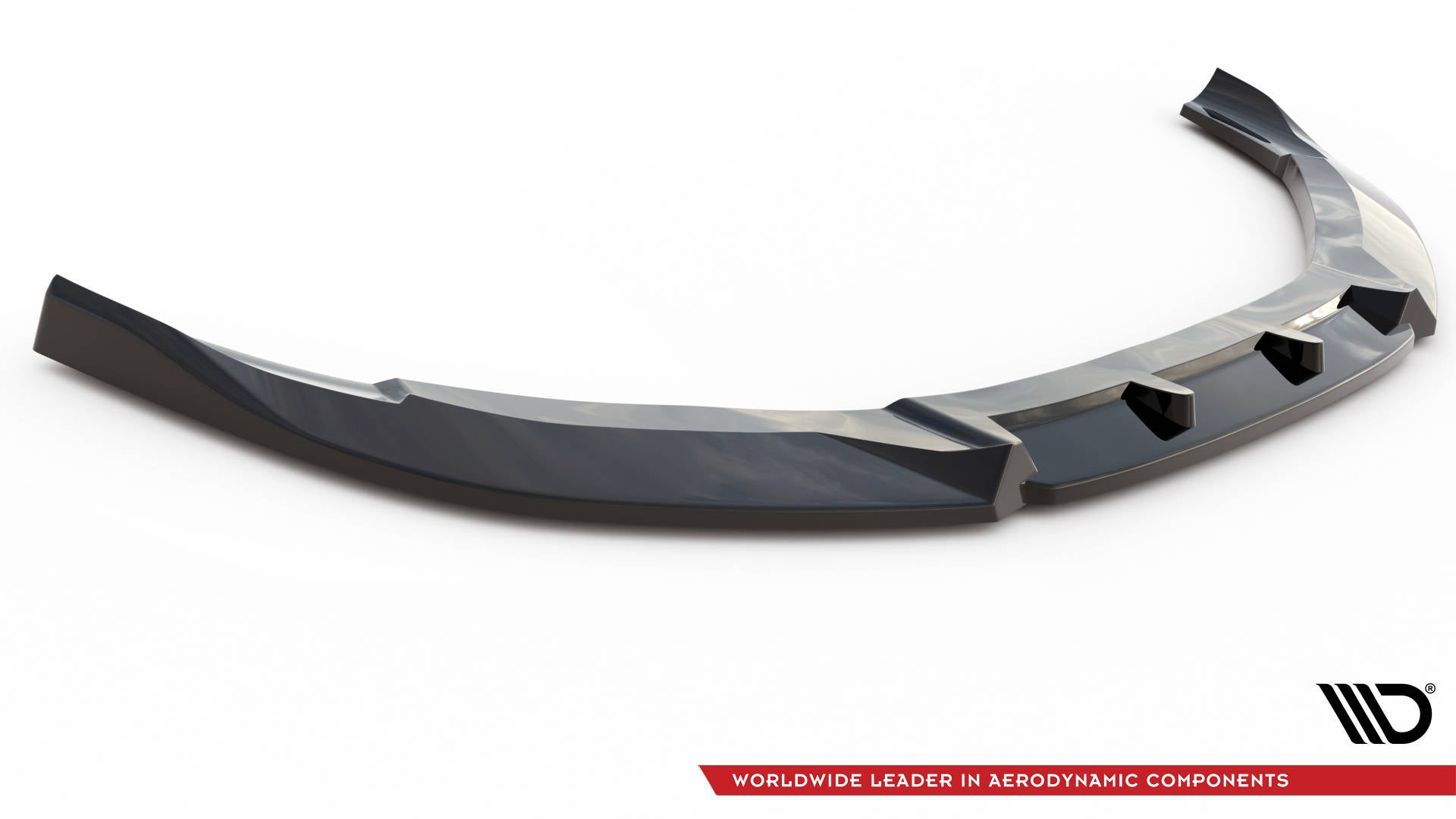 Maxton Design Street+ Spoilerlippe Front Ansatz V.2 passend für Audi S8 D4 schwarz Hochglanz