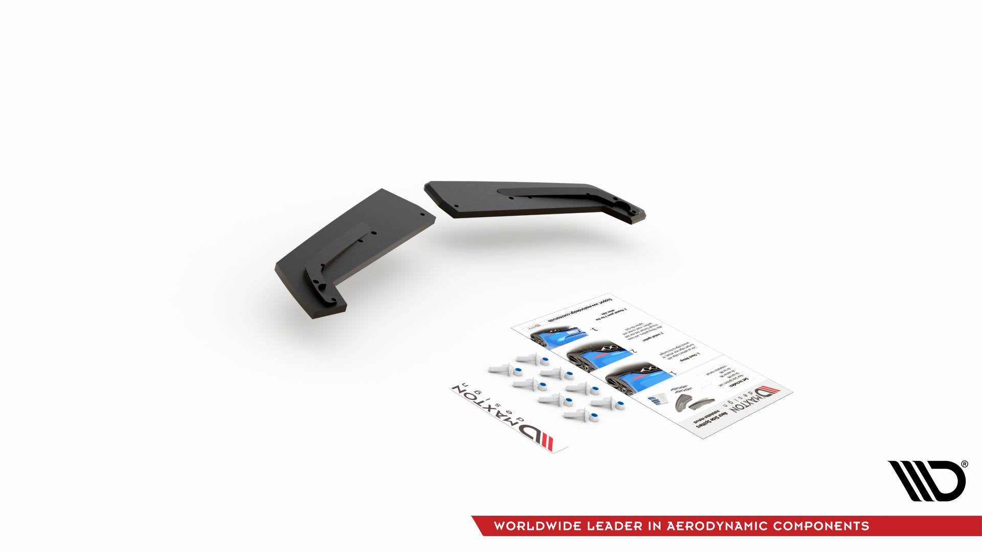Maxton Design Street Pro Heck Ansatz Flaps Diffusor passend für Toyota GR Yaris Mk4
