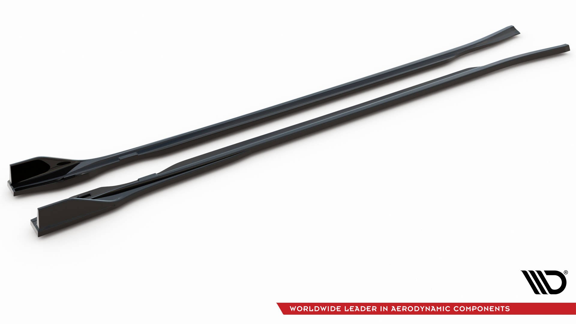 Maxton Design Street+ Seitenschweller Leisten V.2 passend für Audi e-Tron GT / RS GT Mk1 schwarz Hochglanz