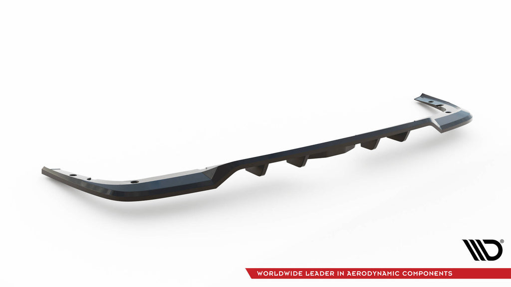 Maxton Design Street+ Mittlerer Diffusor RACE passend für Mercedes-Benz T W420 schwarz Hochglanz