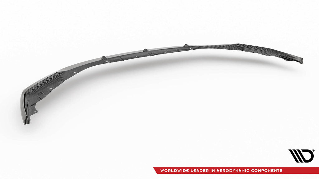 Maxton Design Prepreg Carbon Fiber Street+ Spoilerlippe Front Ansatz V.3 passend für BMW M4 G82 / M3 G80