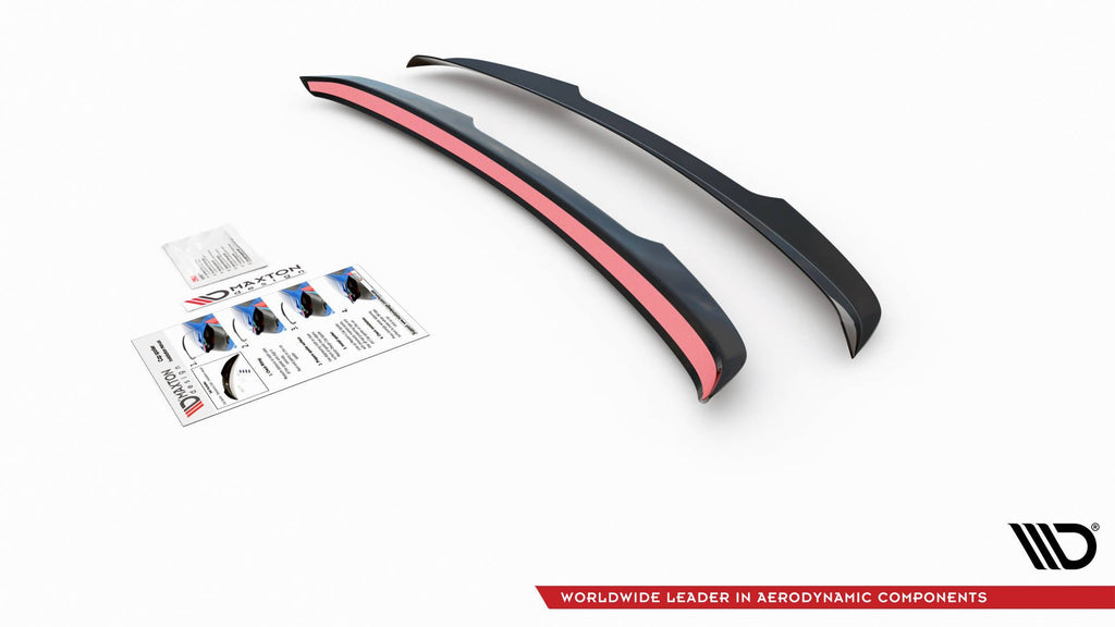 Maxton Design Spoiler CAP passend für Cupra Ateca Mk1 / Mk1 Facelift schwarz Hochglanz