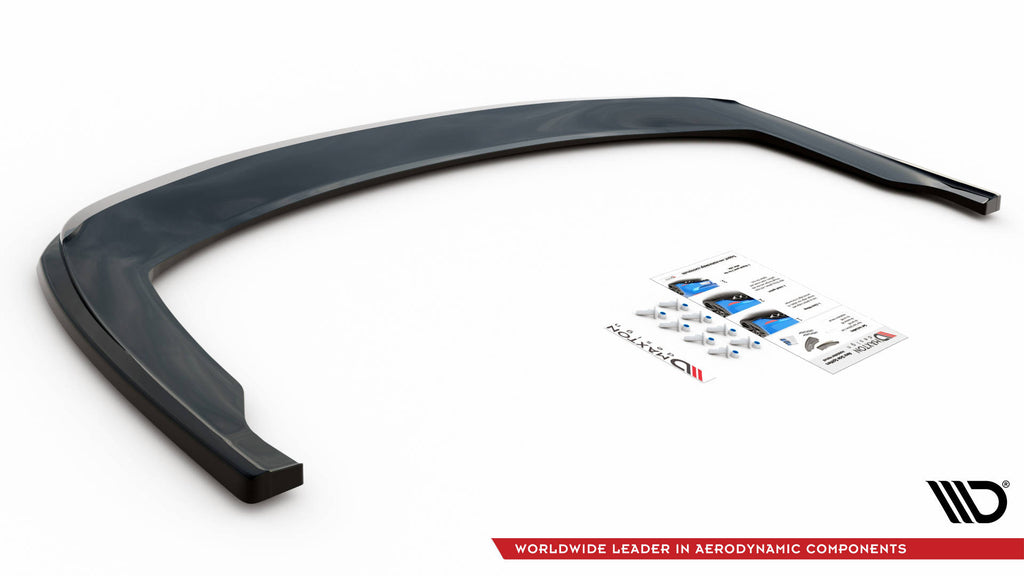 Maxton Design Heckansatz Honda Civic Tourer Mk9 schwarz Hochglanz für Honda Civic Mk9