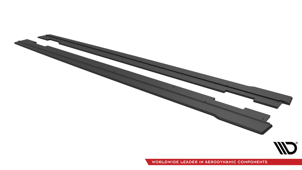 Maxton Design Street Pro Street+ Seitenschweller Leisten V.2 passend für Hyundai I30 N / N-Line Hatchback / Fastback Mk3 / Mk3 Facelift