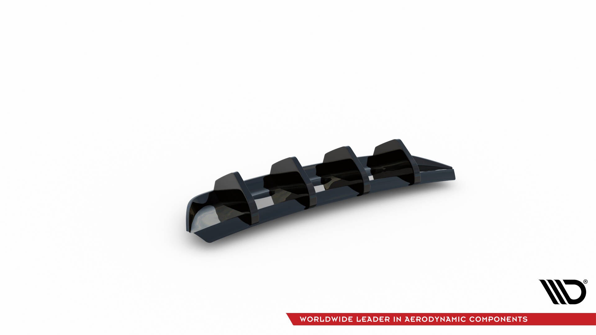 Maxton Design Diffusor Heck Ansatz passend für Seat Tarraco FR Mk1 schwarz Hochglanz