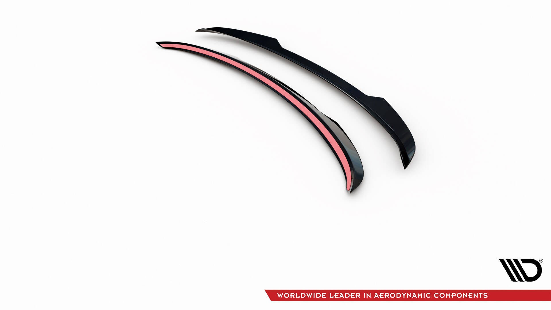 Maxton Design Spoiler CAP V.2 passend für Audi A6 Avant C7 schwarz Hochglanz
