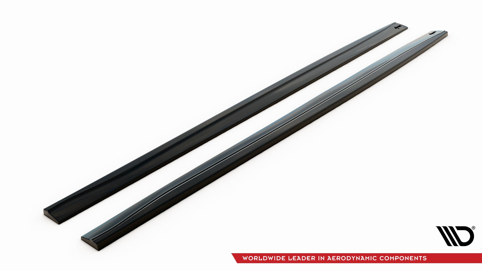 Maxton Design Street+ Seitenschweller Leisten passend für BMW 4er Coupe / Gran Coupe / Cabrio M-Paket F32 / F36 / F33 schwarz Hochglanz