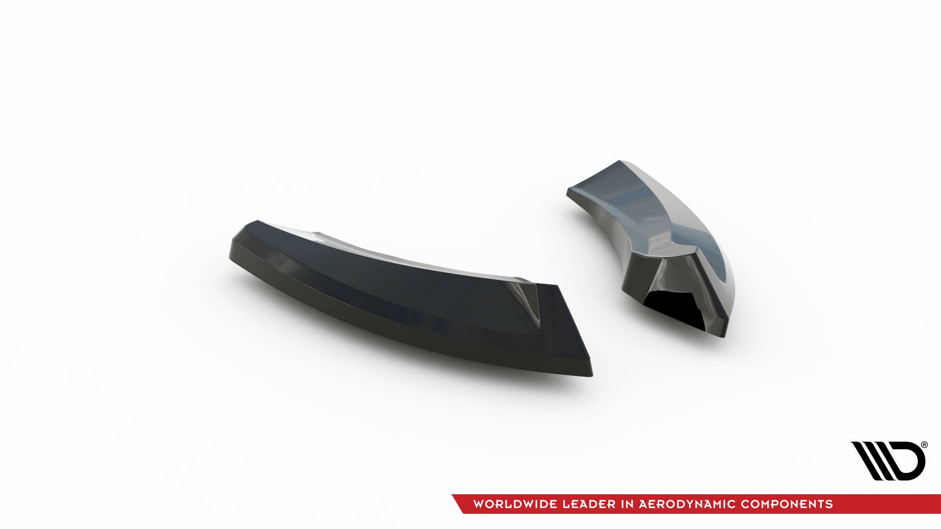 Maxton Design Heck Ansatz Flaps Diffusor passend für Mazda 3 Mk4 schwarz Hochglanz