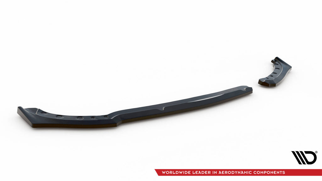 Maxton Design Heck Ansatz Flaps Diffusor passend für Peugeot 208 GT Mk2 schwarz Hochglanz