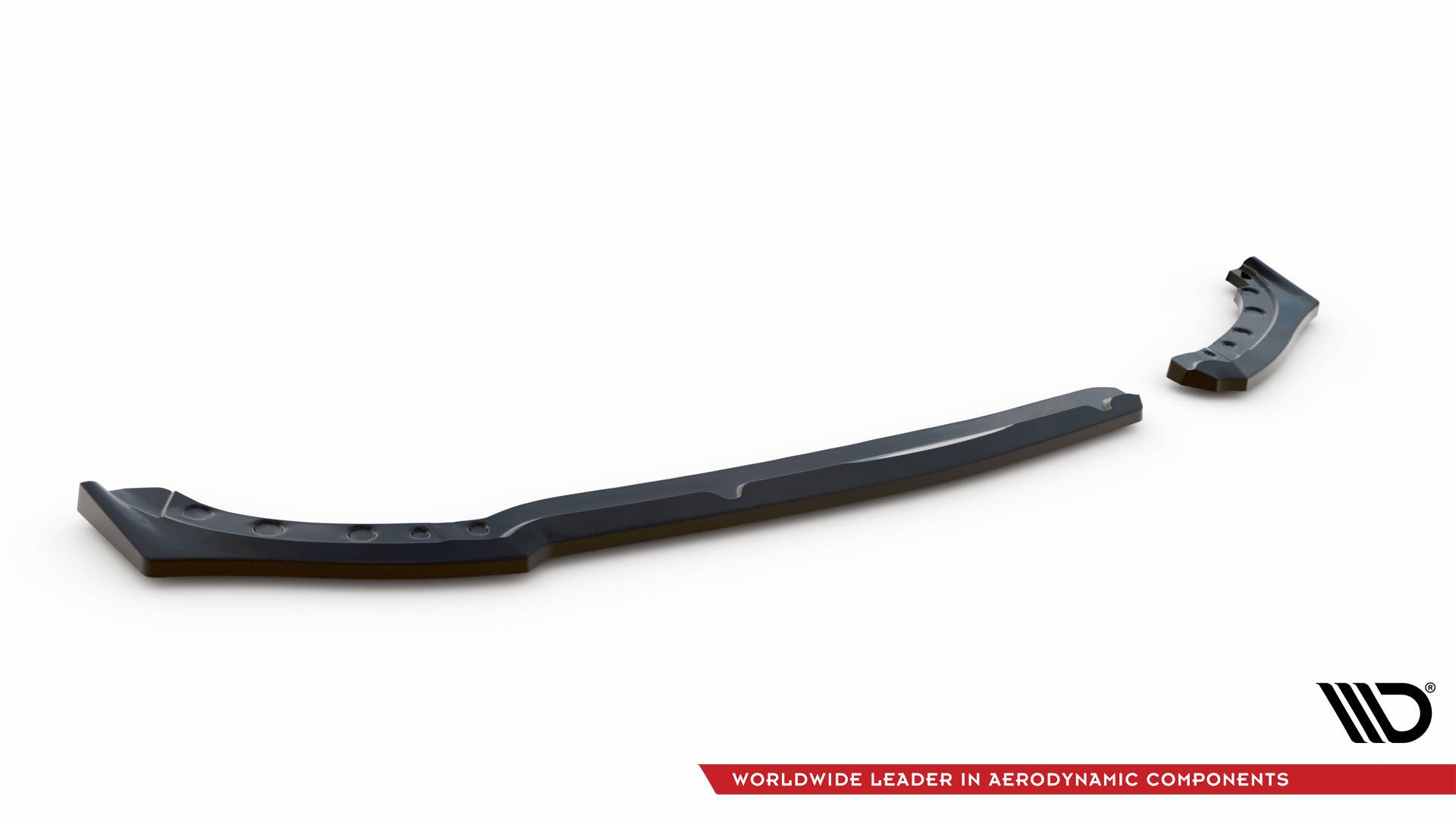 Maxton Design Heck Ansatz Flaps Diffusor passend für Peugeot 208 GT Mk2 schwarz Hochglanz
