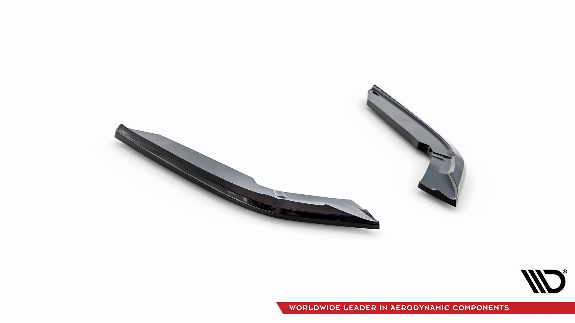 Maxton Design Heck Ansatz Flaps Diffusor V.4 passend für BMW 4er Coupe M-Paket F32 schwarz Hochglanz