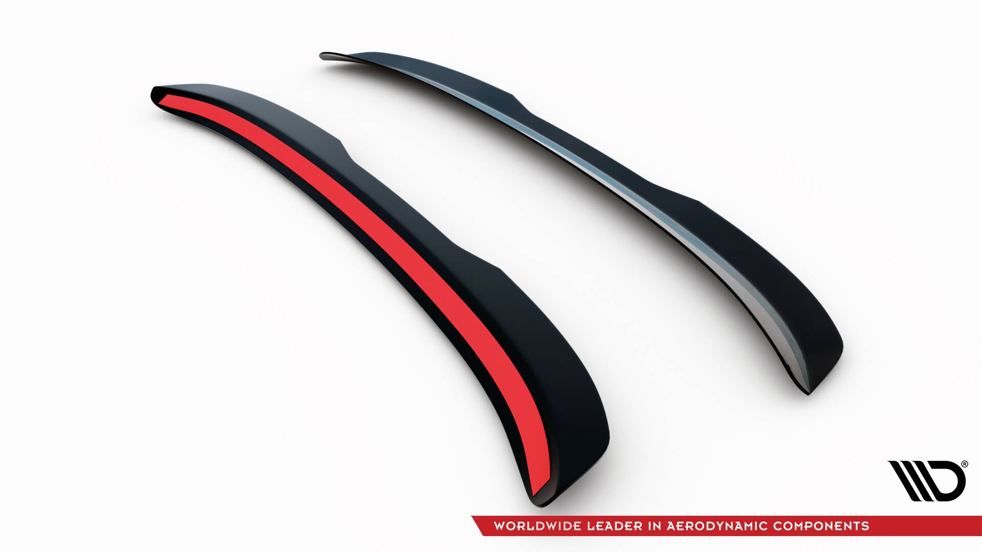 Maxton Design Spoiler CAP passend für Audi RS4 Limousine B7 schwarz Hochglanz
