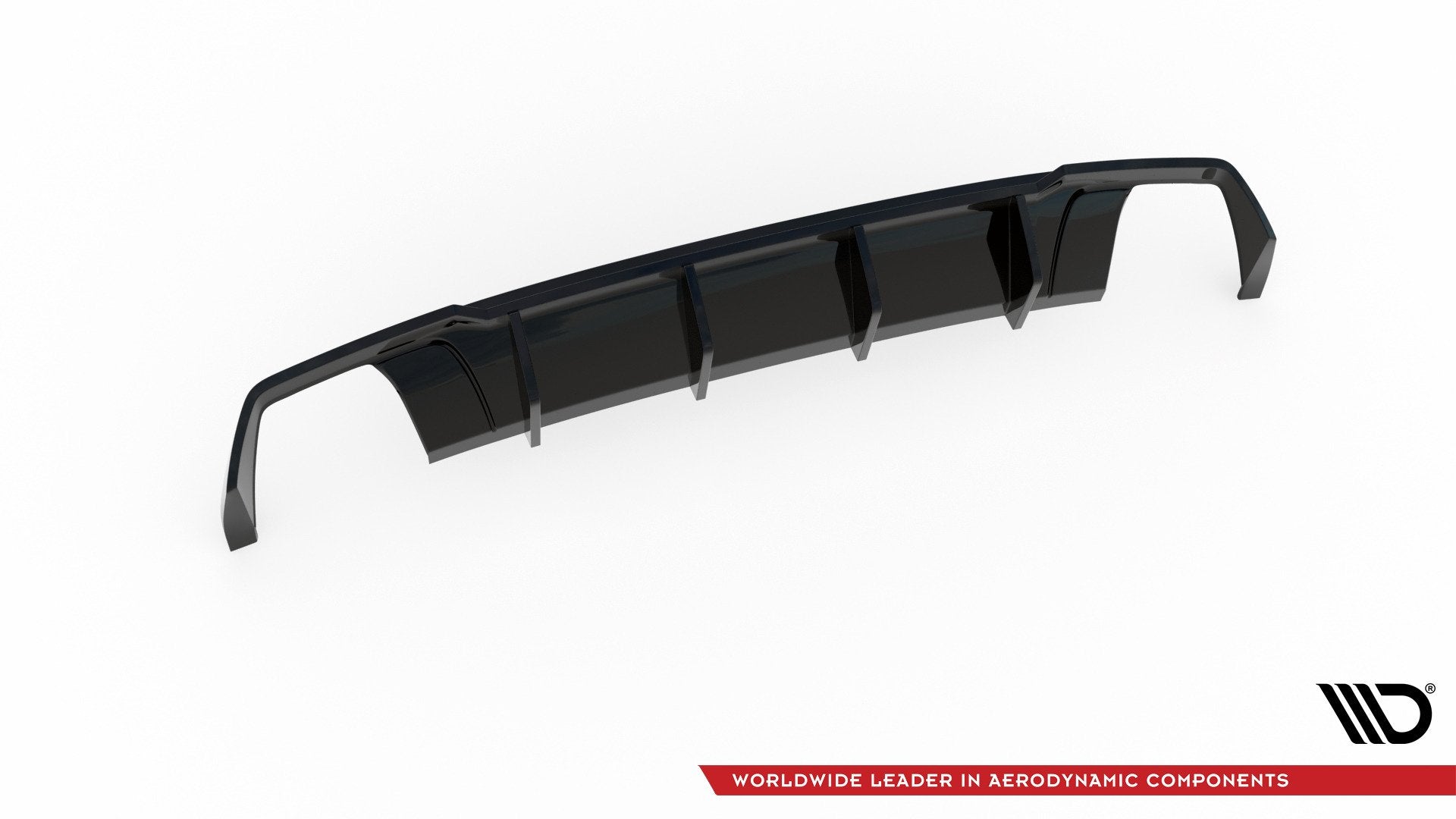 Maxton Design Diffusor Heck Ansatz V.2 passend für Seat Leon Cupra ST Mk3 FL