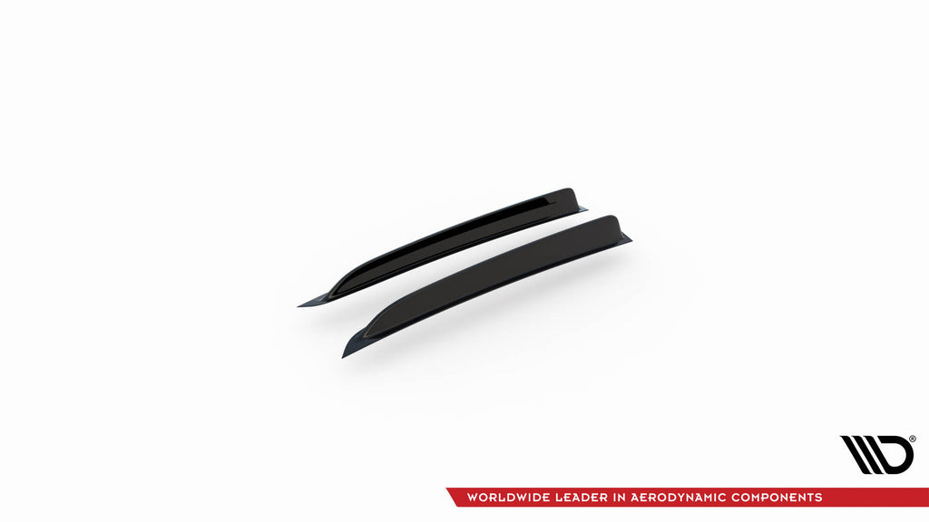 Maxton Design Kurze Dachschienen Porsche 718 Cayman Standard / S / T / GTS 982c schwarz Hochglanz für Porsche Cayman 982c