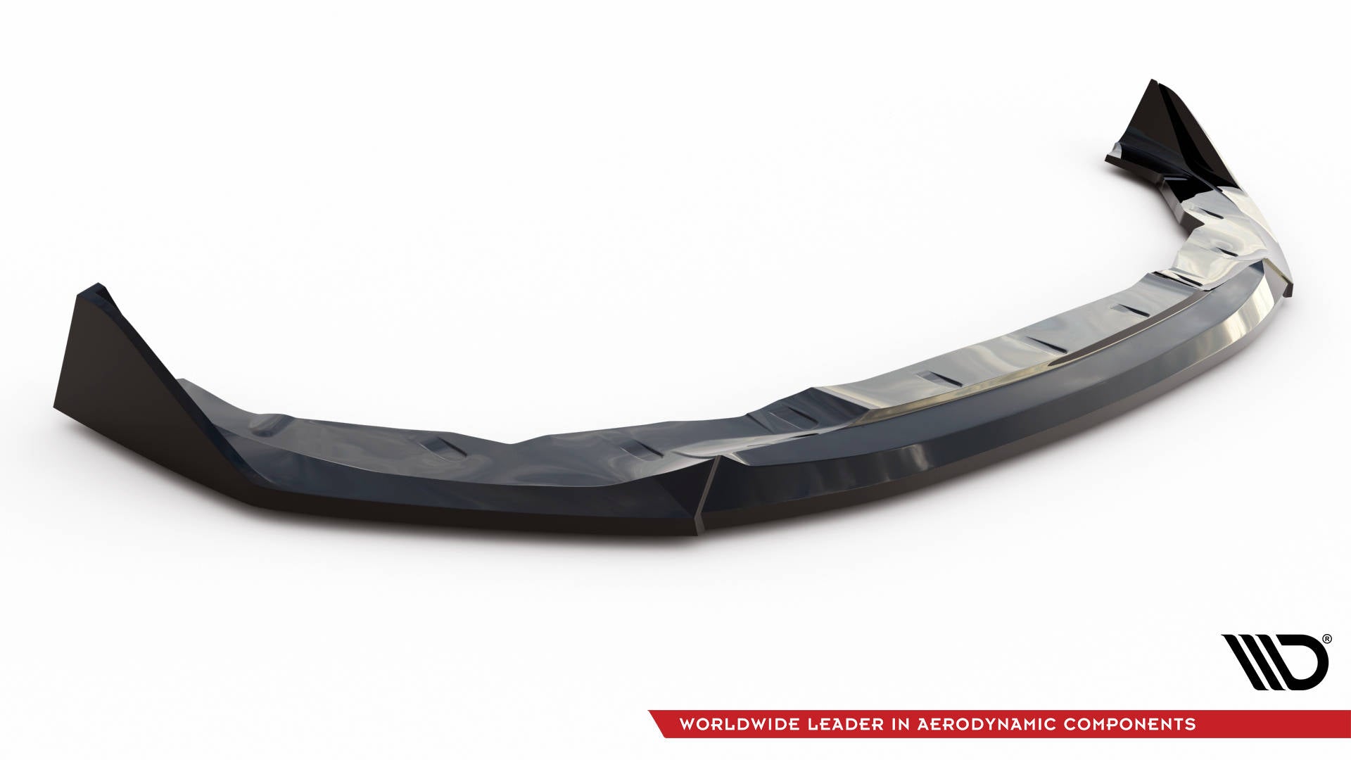 Maxton Design Street+ Spoilerlippe Front Ansatz V.3 passend für BMW 2 Coupe M-Paket / M240i G42 schwarz Hochglanz