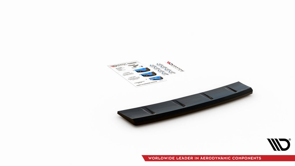 Maxton Design Heckansatz Hyundai I30 N Hatchback Mk3 Facelift schwarz Hochglanz für Hyundai I30 N MK3 Facelift