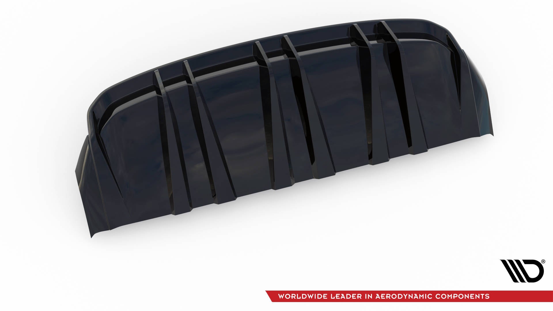 Maxton Design Diffusor Heck Ansatz passend für Audi e-Tron GT / RS GT Mk1 schwarz Hochglanz