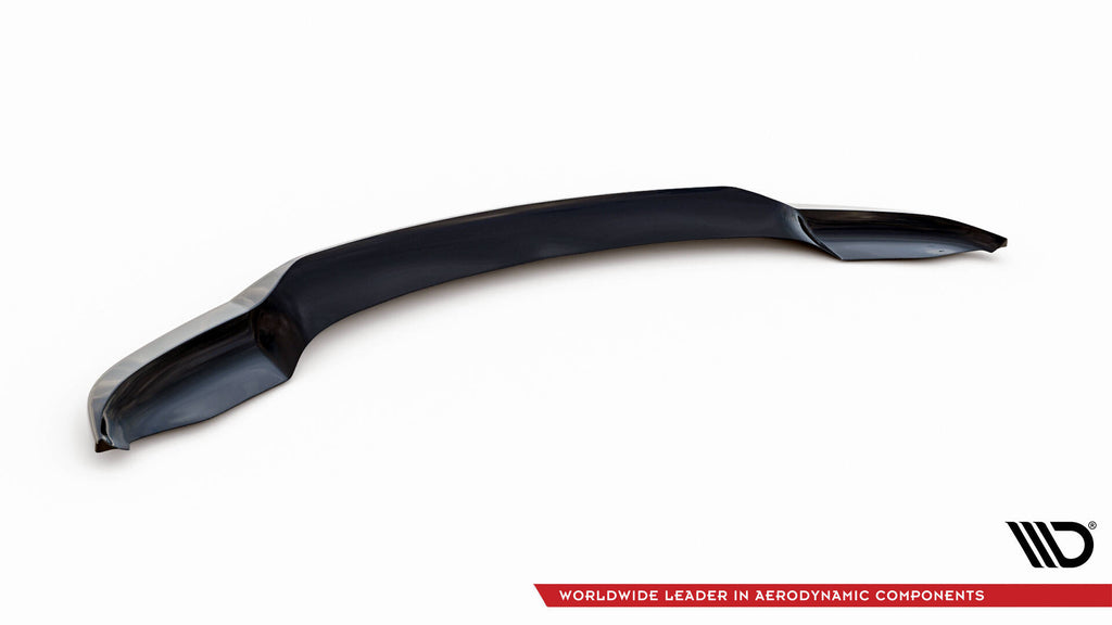 Maxton Design Street+ Spoilerlippe Front Ansatz passend für BMW X5 E70 Facelift M Paket schwarz Hochglanz