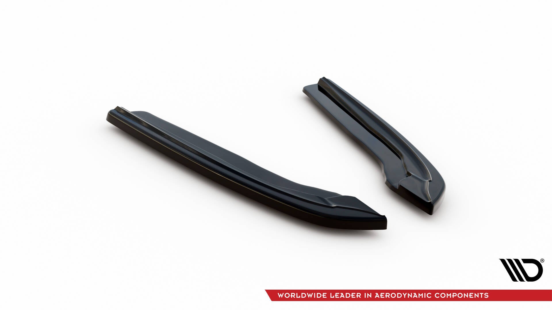 Maxton Design Heck Ansatz Flaps Diffusor passend für BMW M5 F10 schwarz Hochglanz