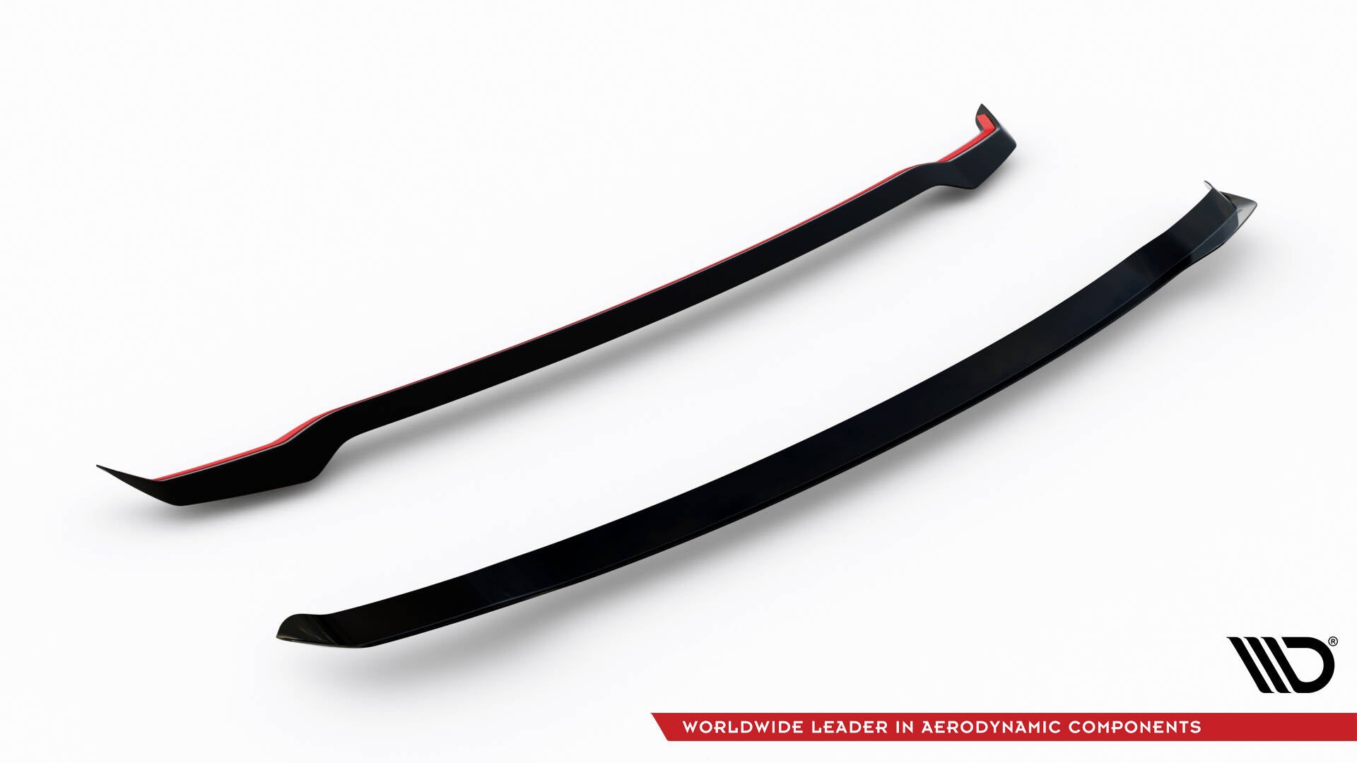 Maxton Design Spoiler CAP passend für Ford Explorer XLT Mk6 schwarz Hochglanz