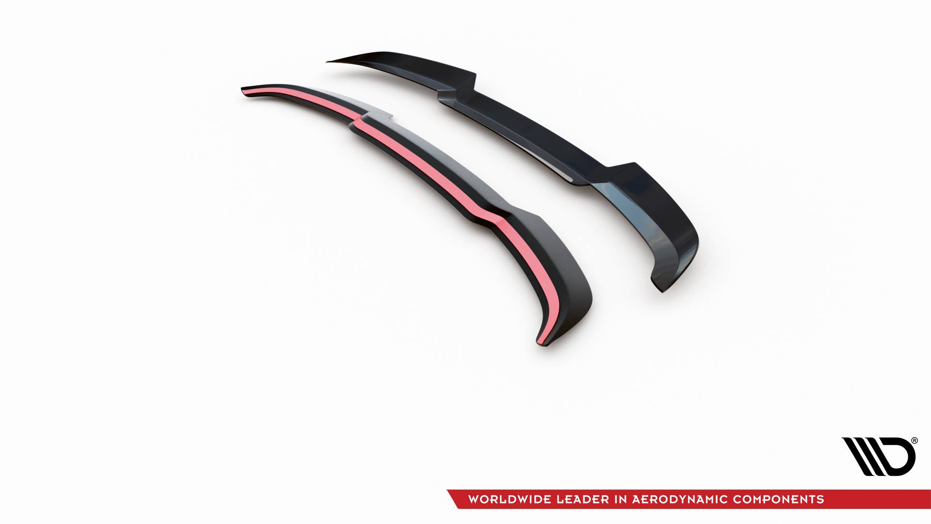 Maxton Design Spoiler CAP V.2 passend für BMW 1er M135i / 128ti / M-Paket F40 schwarz Hochglanz