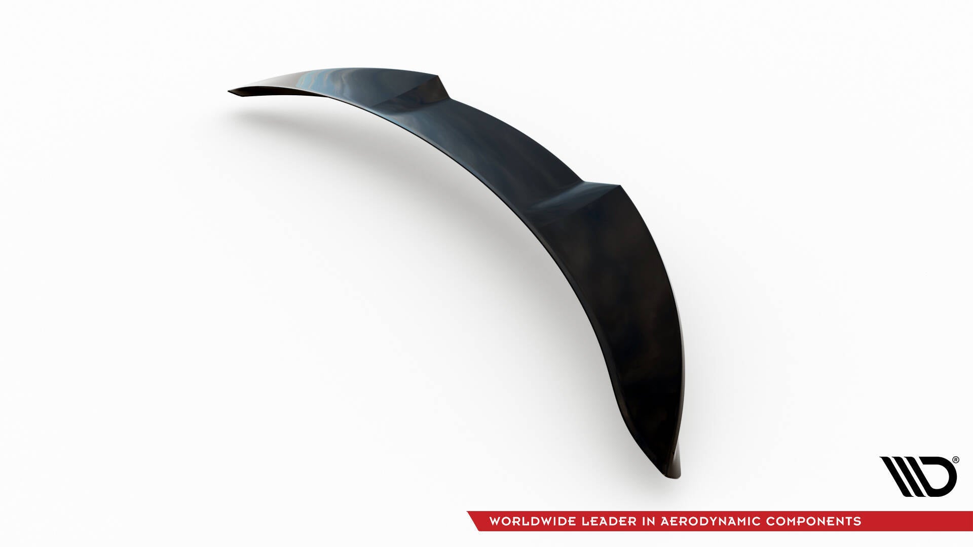 Maxton Design Spoiler CAP 3D passend für Tesla Model 3 Performance Mk1 Facelift schwarz Hochglanz