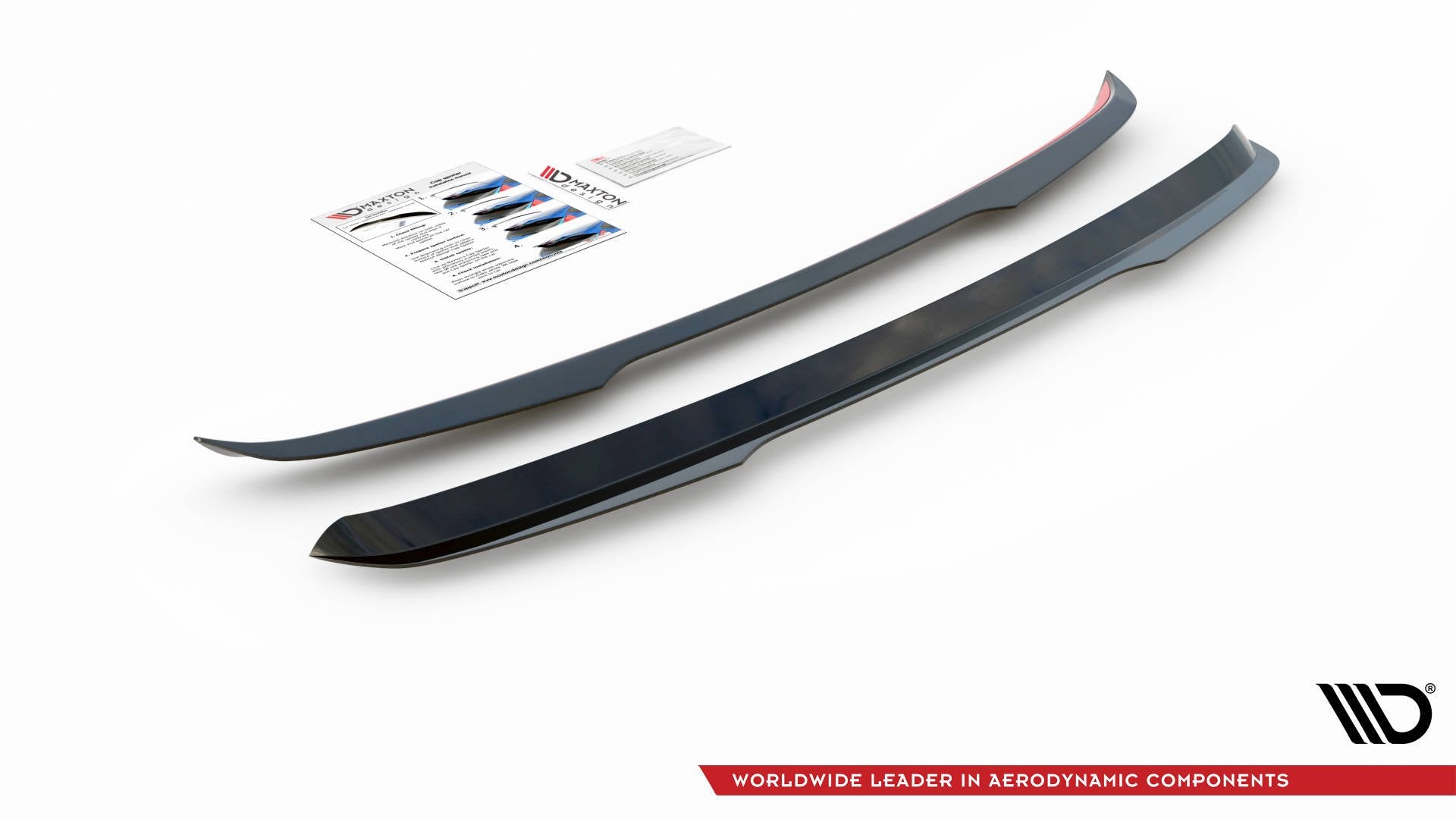 Maxton Design Spoiler CAP passend für Cupra Ateca Mk1 / Mk1 Facelift schwarz Hochglanz