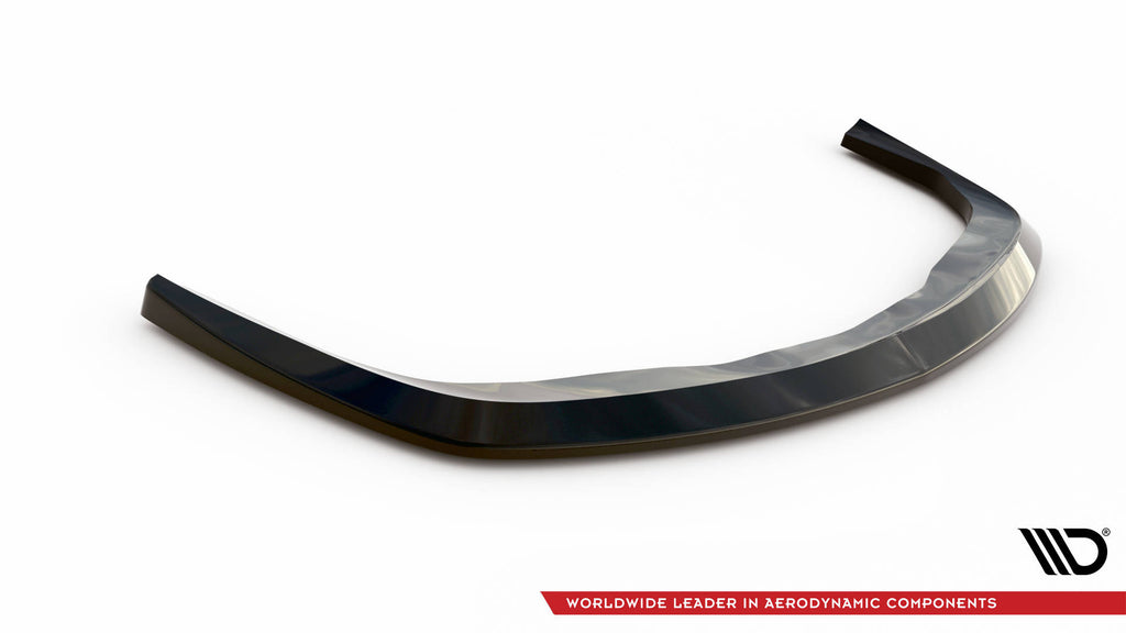 Maxton Design Street+ Spoilerlippe Front Ansatz V.1 passend für Volvo C70 Mk1 schwarz Hochglanz