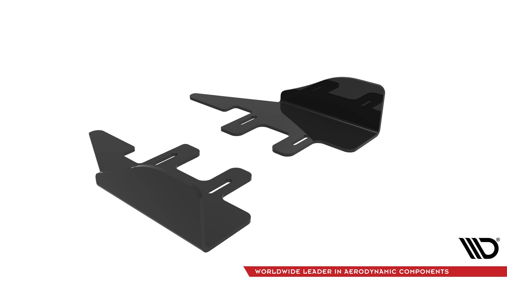 Maxton Design Seitenschweller Flaps passend für Ford Fiesta ST / ST-Line Mk8 schwarz Hochglanz