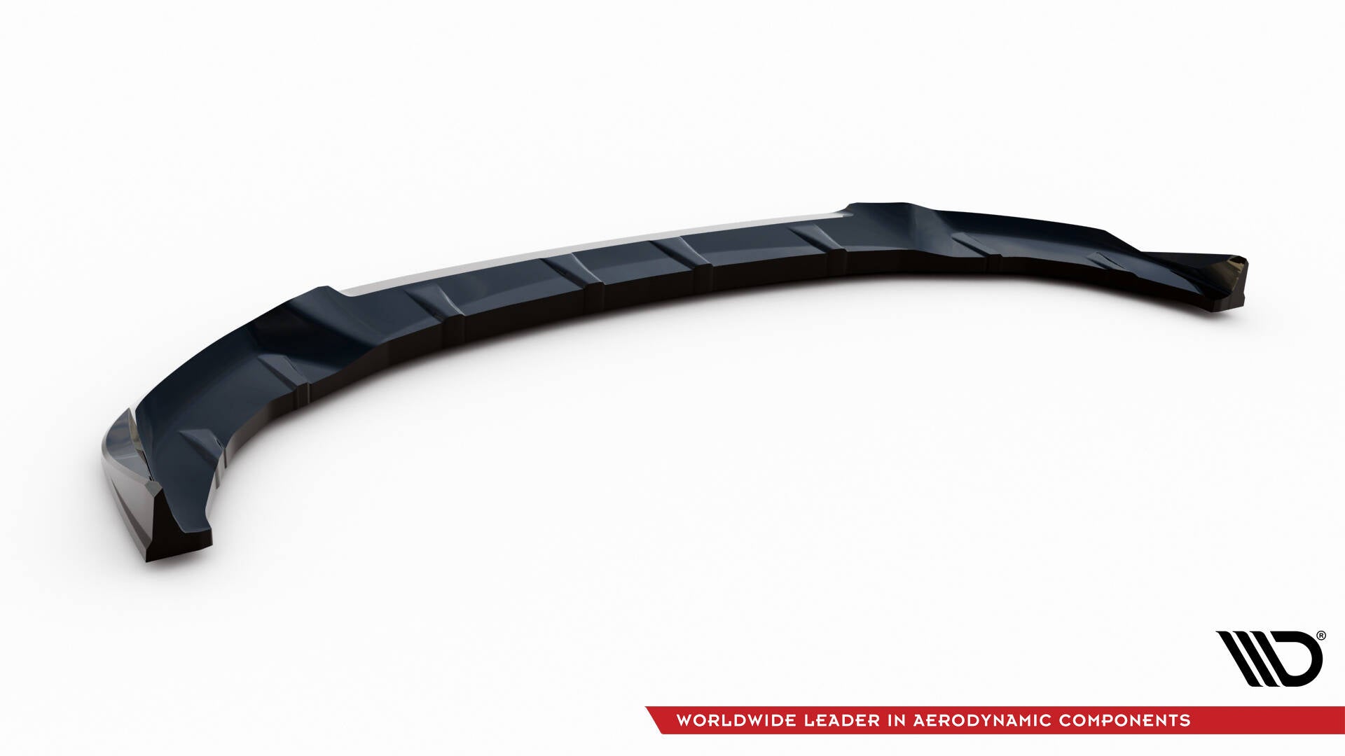Maxton Design Street+ Spoilerlippe Front Ansatz V.2 passend für BMW 5er / i5 M-Paket Limousine / Touring G60 / G61 schwarz Hochglanz