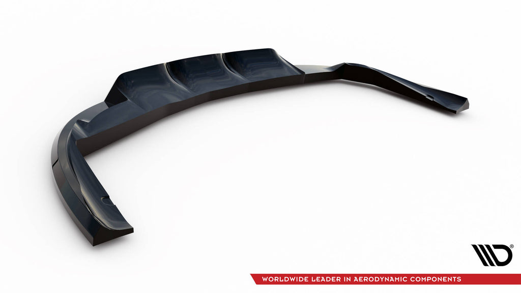 Maxton Design Street+ Mittlerer Diffusor RACE passend für Opel Cascada schwarz Hochglanz