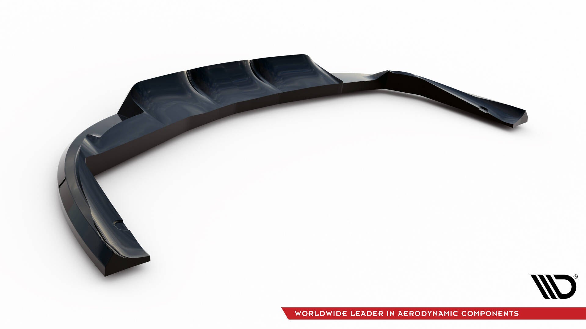 Maxton Design Street+ Mittlerer Diffusor RACE passend für Opel Cascada schwarz Hochglanz
