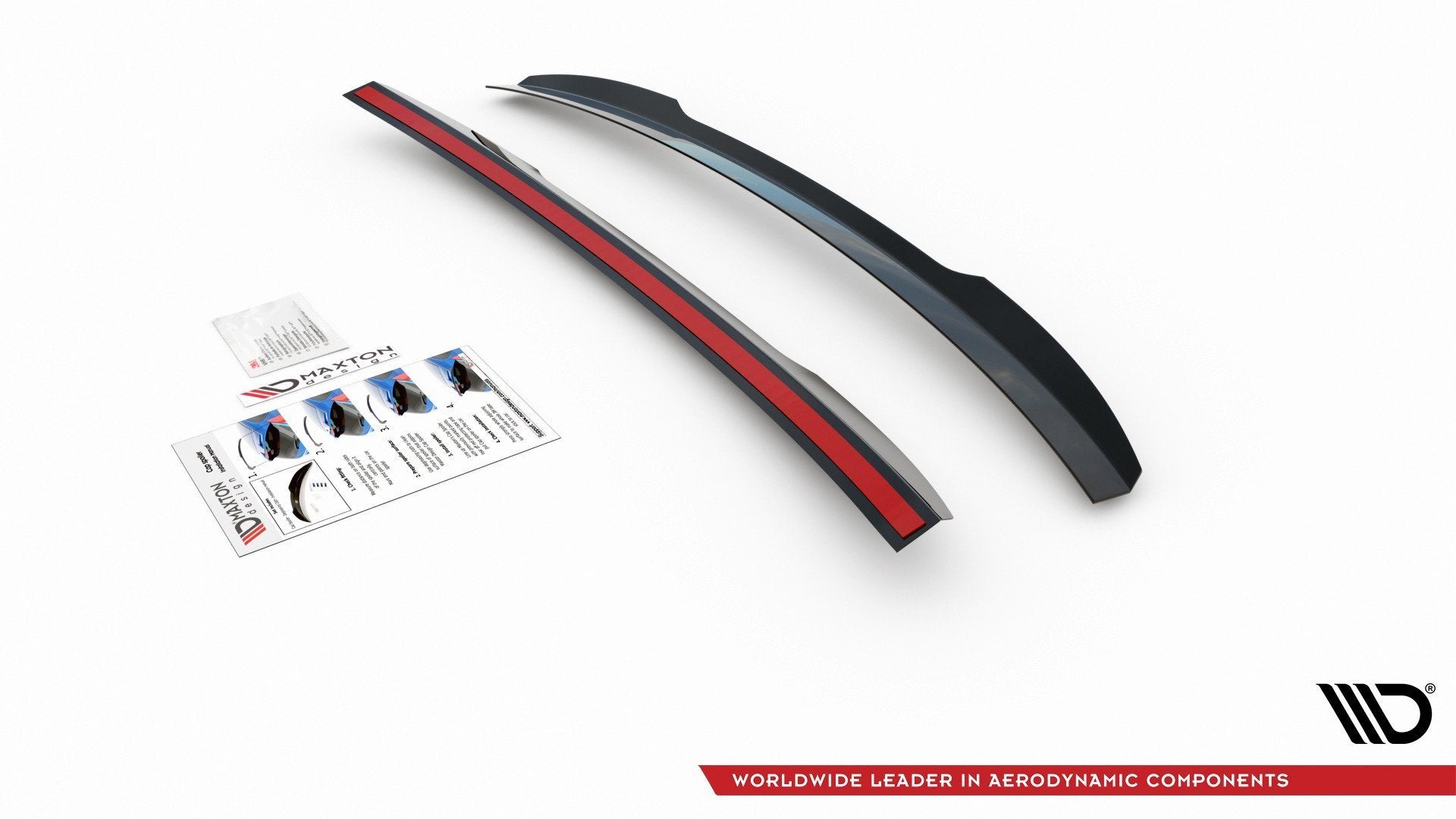 Maxton Design Spoiler CAP passend für Audi A7 C8 / C8 S-Line / S7 C8 / RS7 C8 schwarz Hochglanz