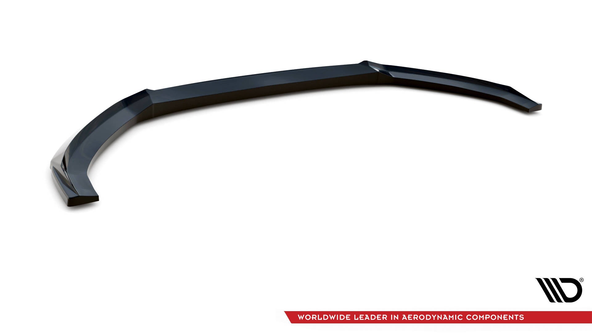 Maxton Design Street+ Spoilerlippe Front Ansatz V.3 passend für Audi S3 / A3 S-Line Sportback 8V Facelift schwarz Hochglanz