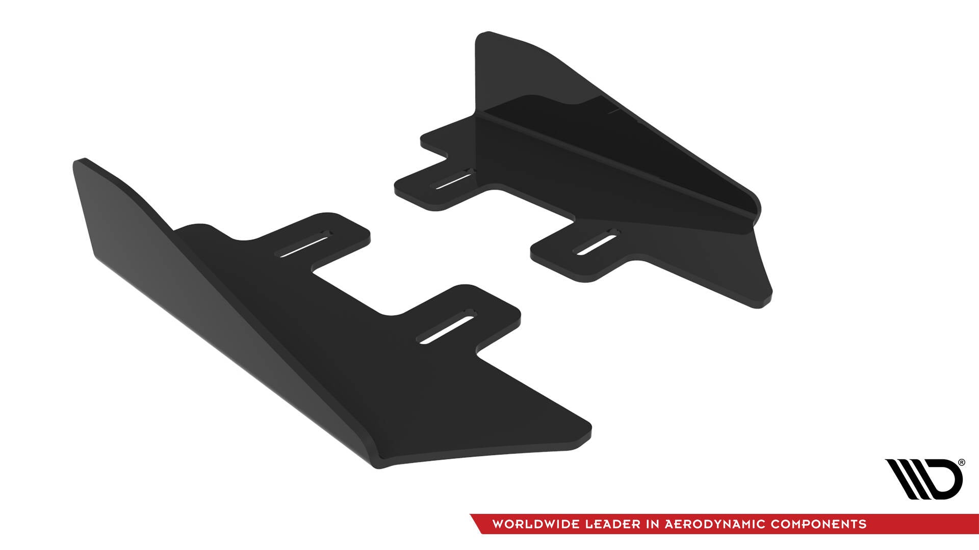 Maxton Design Seitenschweller Flaps passend für Subaru WRX STI Mk1 schwarz Hochglanz