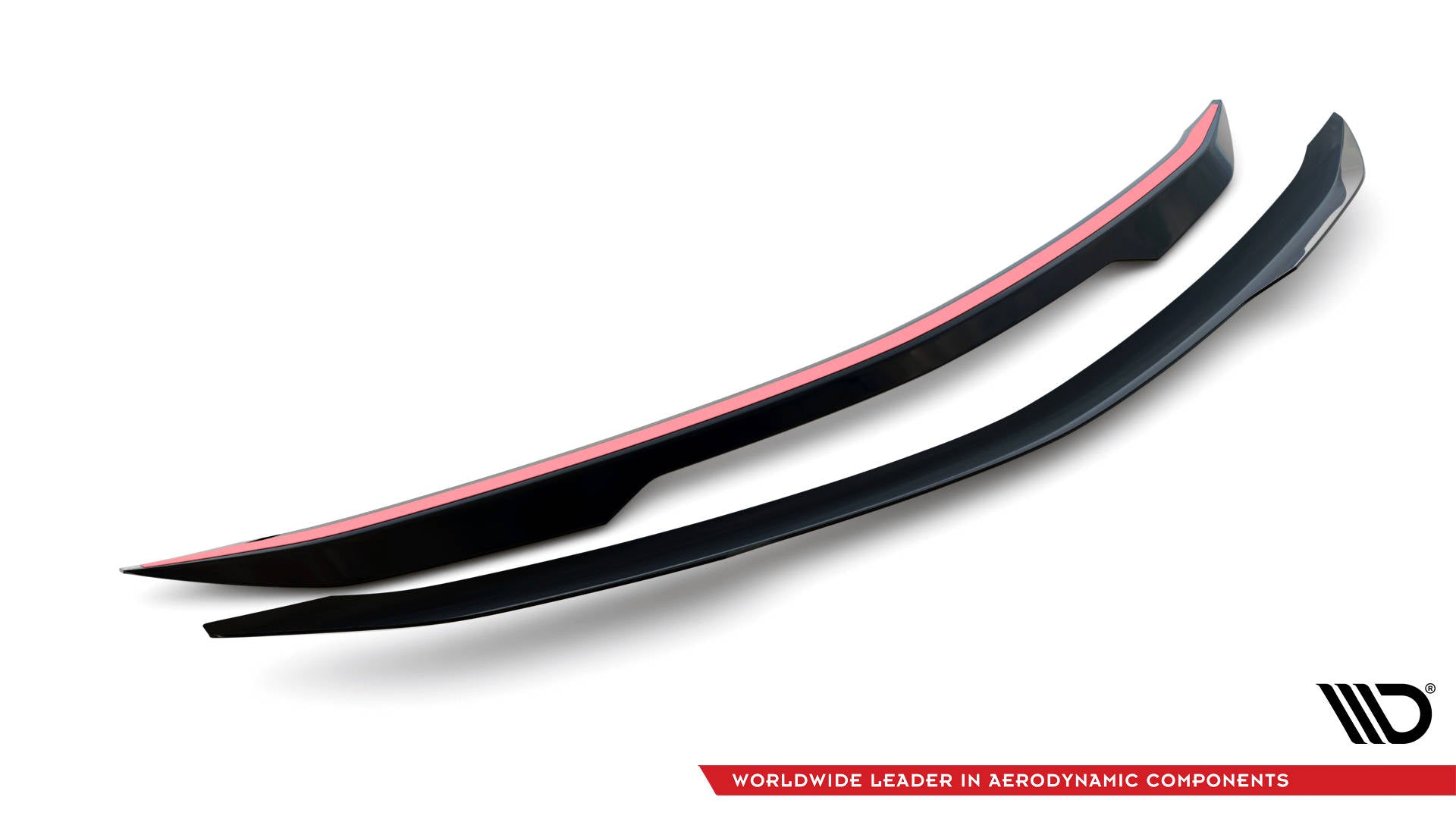 Maxton Design Niedriger Spoiler CAP passend für Lamborghini Urus Mk1 schwarz Hochglanz
